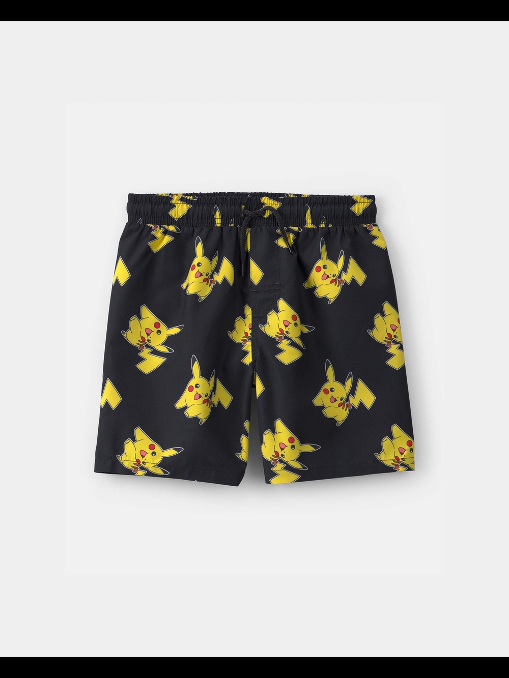 Pikachu Print Swim Shorts Pokemon Swim Shorts